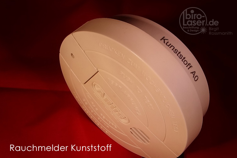 Rauchmelder Kunststoff Laser